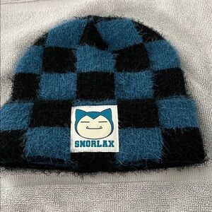 Pokémon Snorlax Beanie Blue and Black
EUC